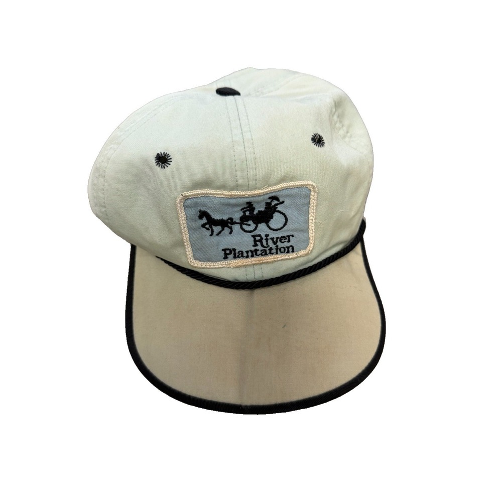 Vintage River Plantation Golf Club Rope Snapback Hat Cap Imperial USA Made